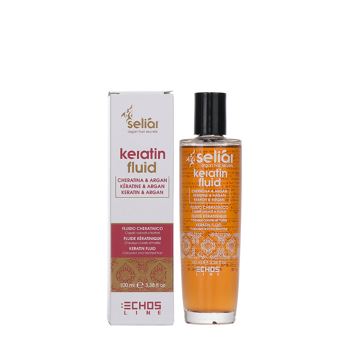 Echosline KERATIN Fluido capelli colorati e trattati 100ML