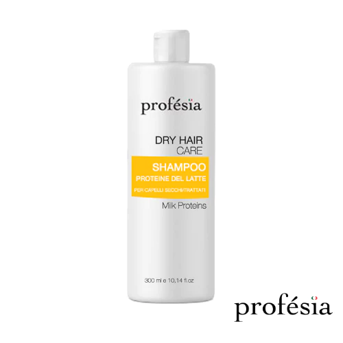 Profesia dry hair care shampoo proteine del latte