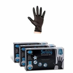 Guanti monouso in nitrile (NERI) 100pz