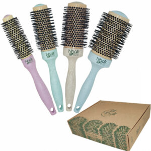 Nhair kit 4 spazzole ceramic