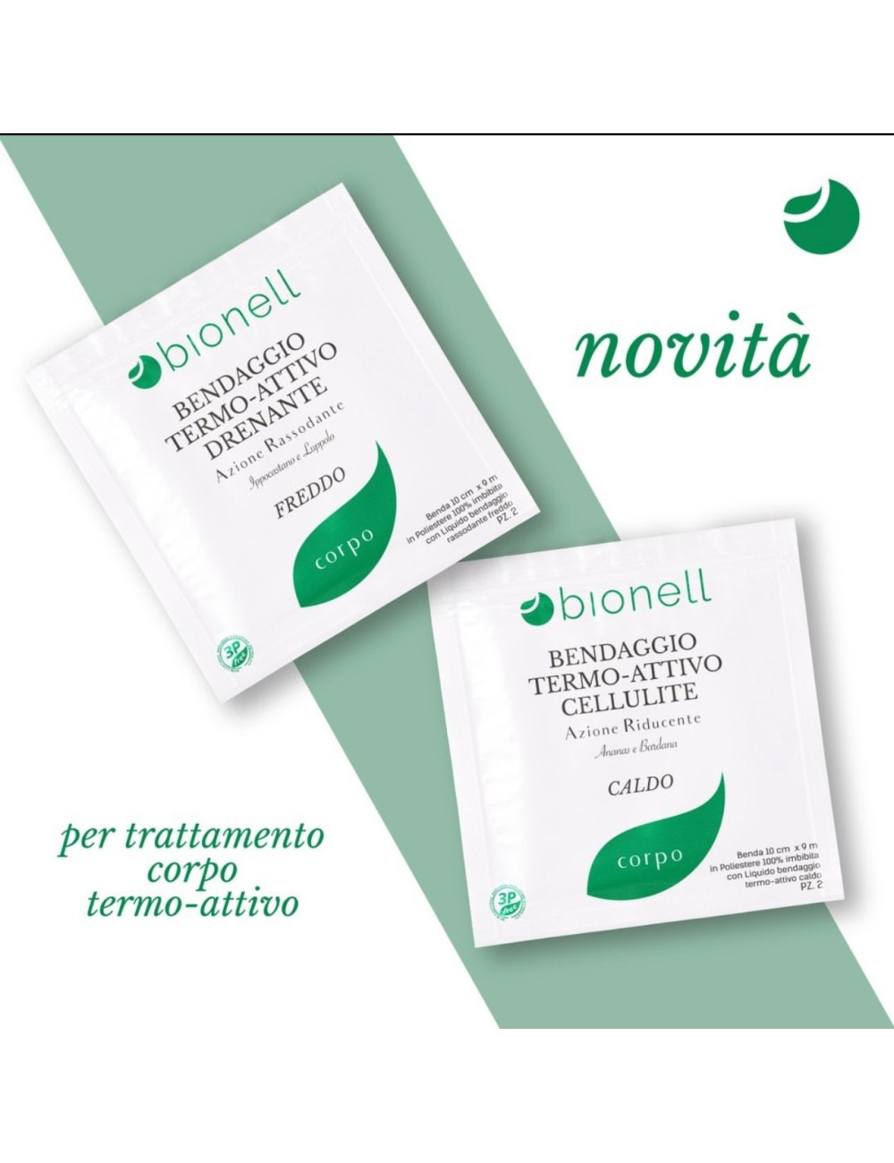 Bionell BENDAGGI corpo monodose x2