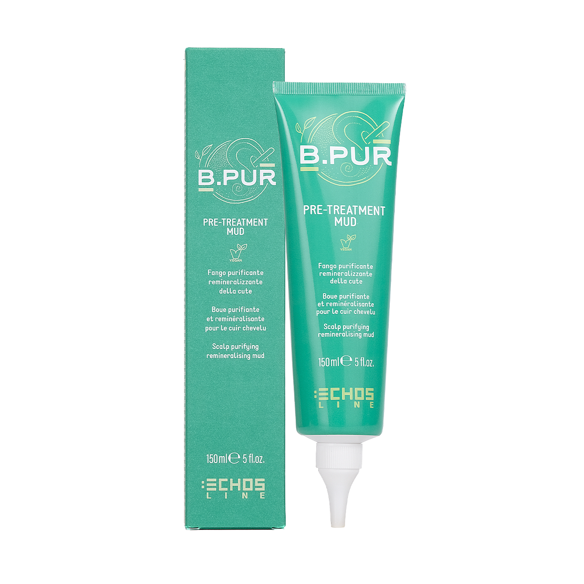 Echos Line B.PUR Treatment MUD fango purificante 150ml